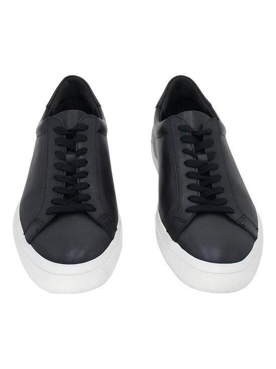 Vince Men\'s Fulton Leather Oxford Sneakers Black US 9.5M EU 43 main image 6